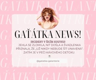 🚨 ŠOKUJÍCÍ ZPRÁVA ZE ŠICÍHO KOUTKU! Jehla se zlomila. Nit došla. A švadlenka přiznala, že „už nikdy nebude šít unavená“......