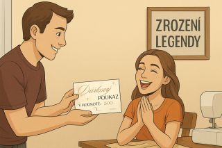 🧵 Návod pro muže švadlenky – Díl 3: Když se to konečně povedlo Vzduch se změnil. Je ticho. Ale jiné než dřív. Na stole...